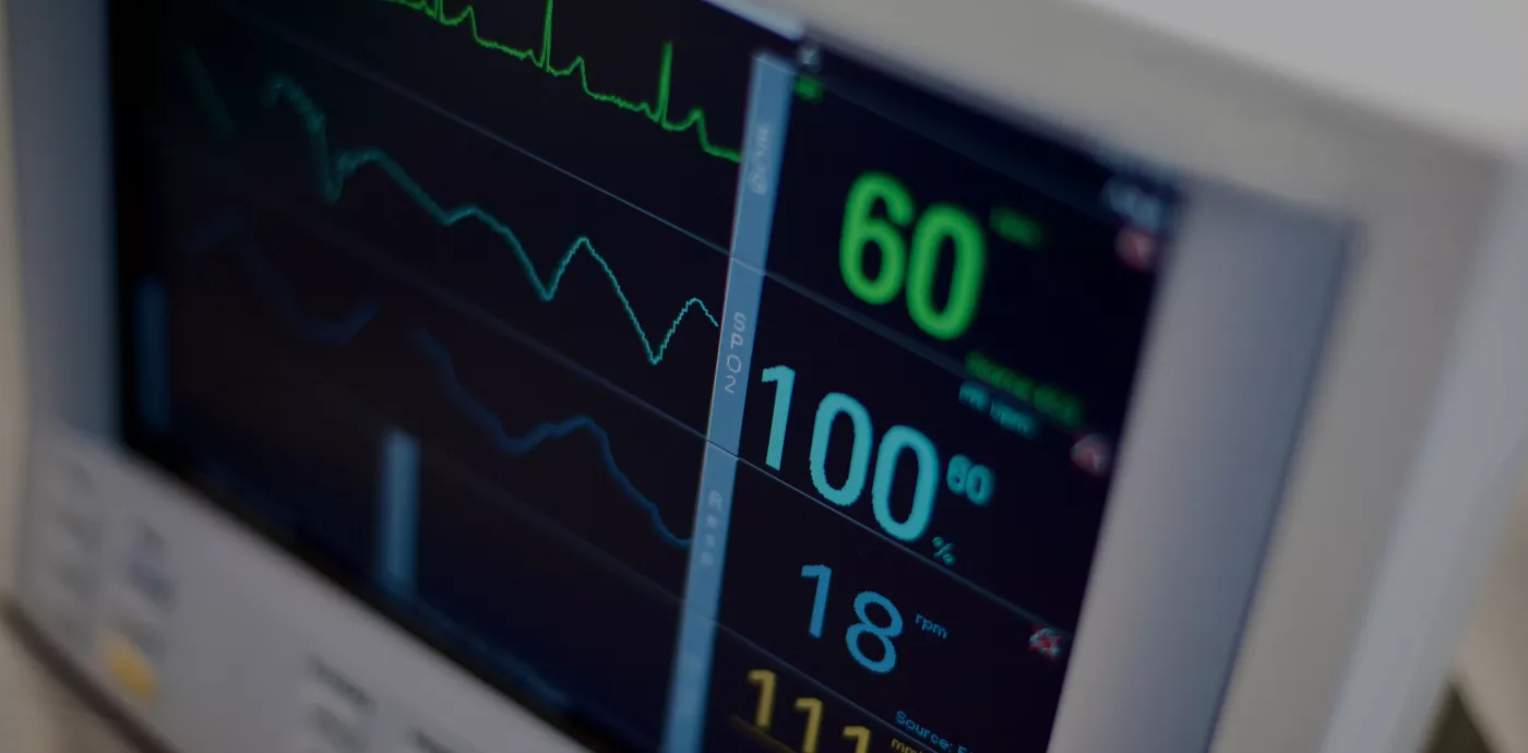 heart rate monitor screen